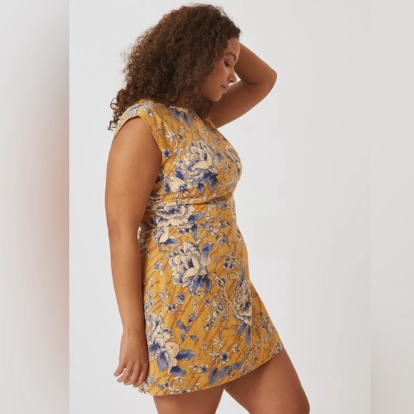 Anthropologie Tie Back Utility Dress - Picture 5 of 6